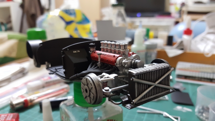 [Hasegawa 1:24] 長谷川  法拉利 250 TR  Hasegawa Ferrari 250 Testa Rossa 製作過程