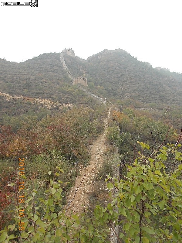 牆子路長城 – V字型長城