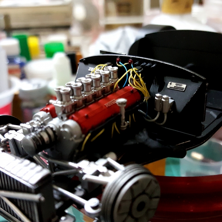 [Hasegawa 1:24] 長谷川  法拉利 250 TR  Hasegawa Ferrari 250 Testa Rossa 製作過程