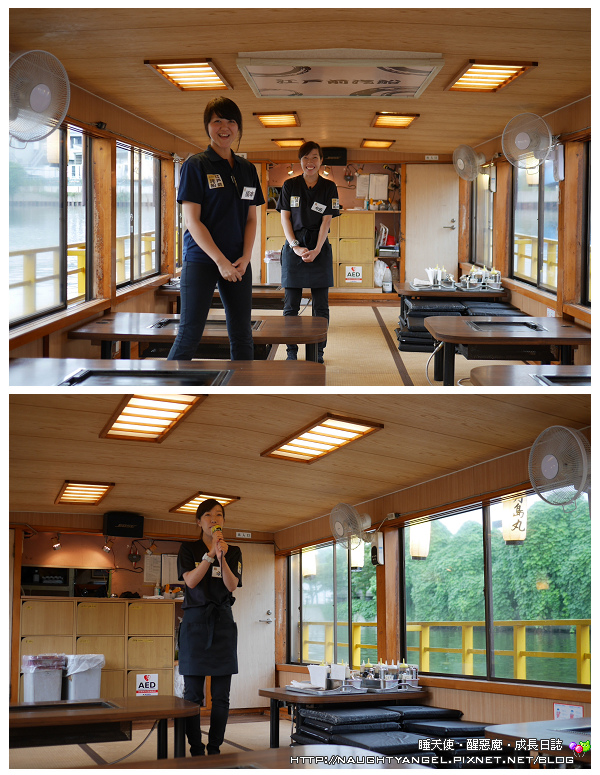 東京新風潮《江戶前汽船》文字燒、炒麵、飲料酒類無限供應，還可飽覽東京灣美景