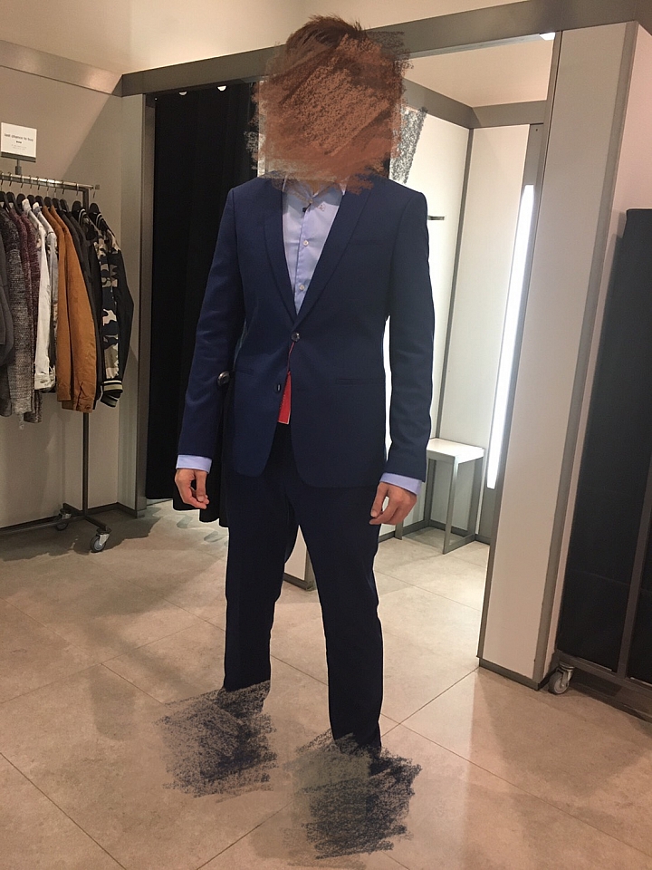 （更新內有實穿圖）請問結婚女方接待男生西裝？？