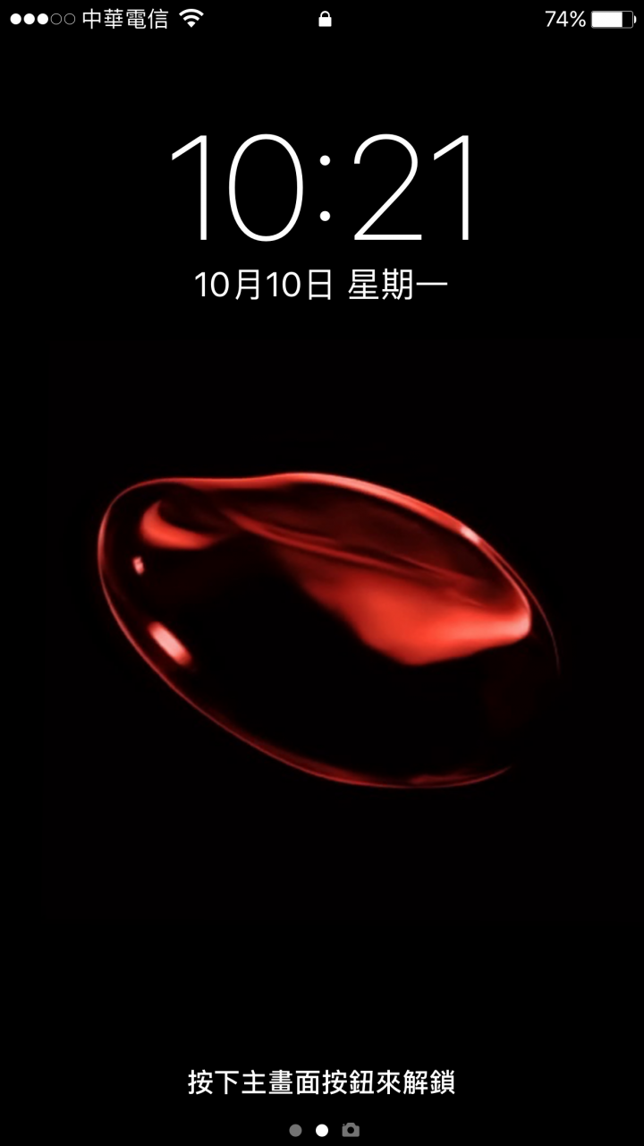 水滴的Live Photo