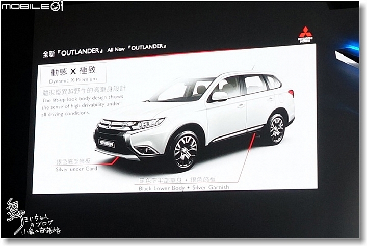 [Mitsubishi]All New Outlander超進化記者會～帥勁有型‧魅力登場