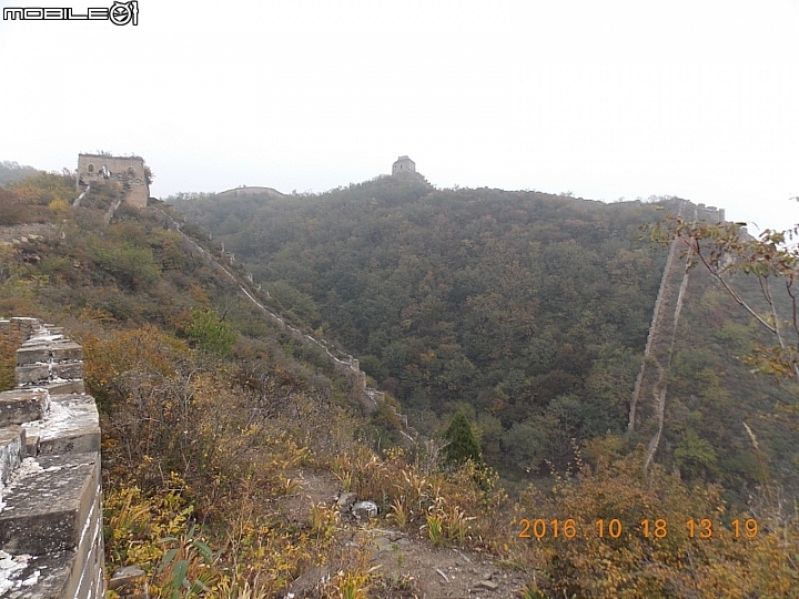 牆子路長城 – V字型長城
