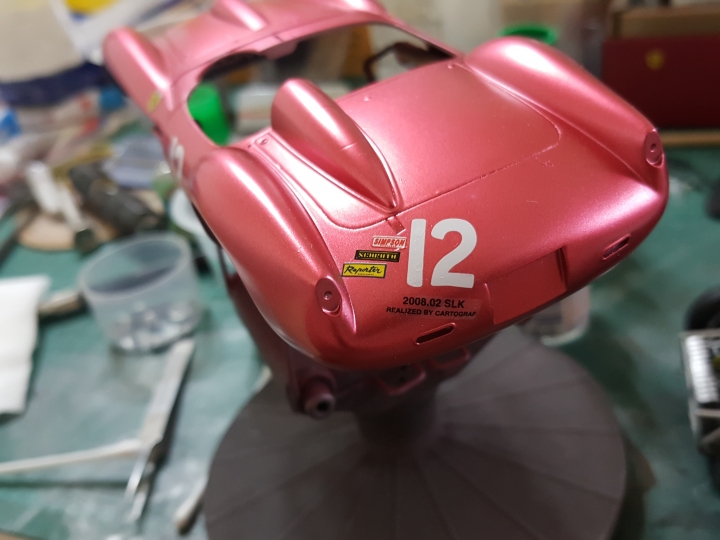 [Hasegawa 1:24] 長谷川  法拉利 250 TR  Hasegawa Ferrari 250 Testa Rossa 製作過程