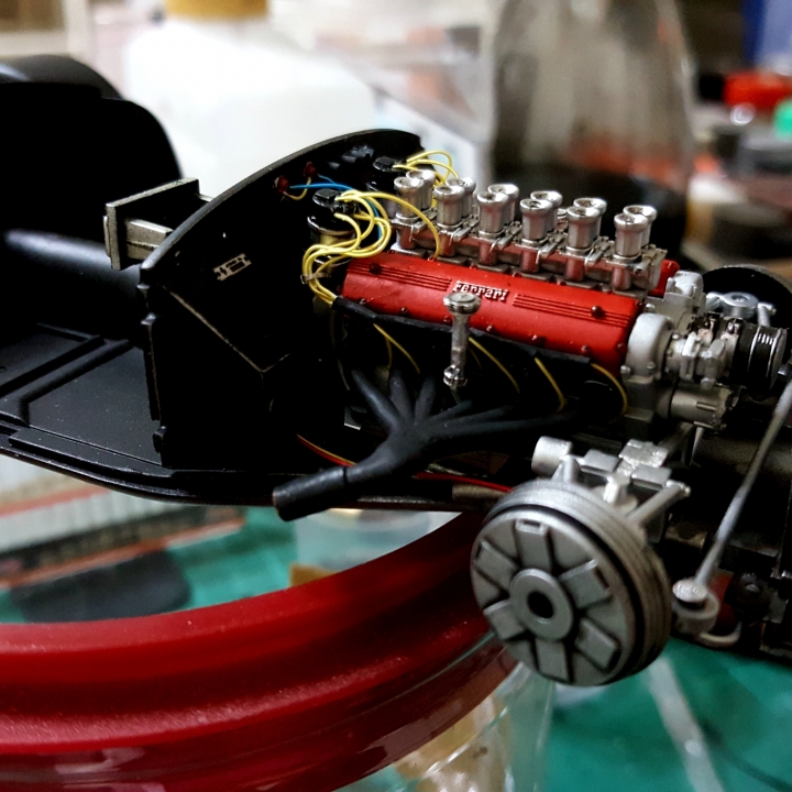 [Hasegawa 1:24] 長谷川  法拉利 250 TR  Hasegawa Ferrari 250 Testa Rossa 製作過程