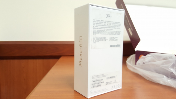 果粉朋友的 iPhone 6S 32G 開箱(圖不少)
