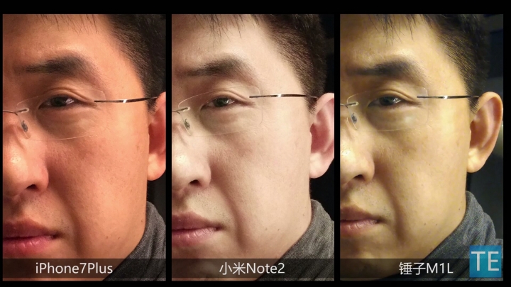 [科技美學]小米Note2對比iPhone7+和錘子M1