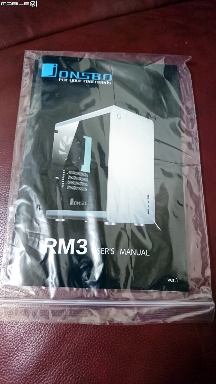 [開箱-機殼]喬思伯 RM3 玻璃 鈦灰色版....外加新Power事件