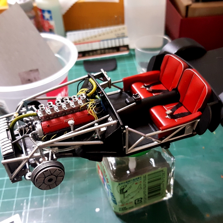 [Hasegawa 1:24] 長谷川  法拉利 250 TR  Hasegawa Ferrari 250 Testa Rossa 製作過程