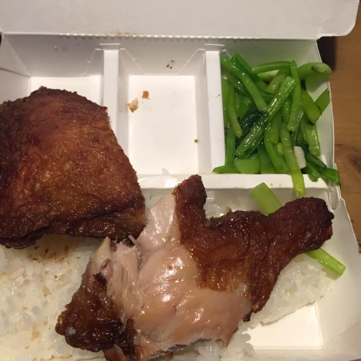 (台南)好精緻好划算CP值超高的雞腿便當，80元。