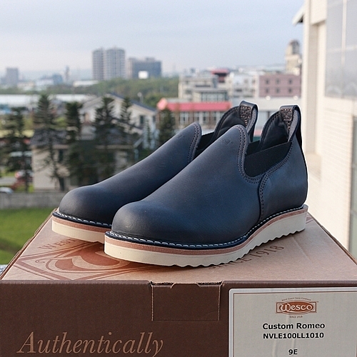[速度穿脫] Wesco CUSTOM ROMEO Navy