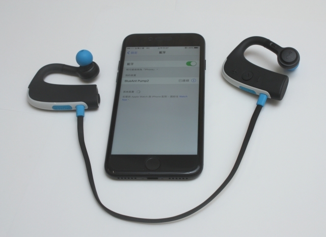 一拿到iPhone 7就要「PPAP」- iPhone7 + BlueAnt PUMP 2 防水運動耳機
