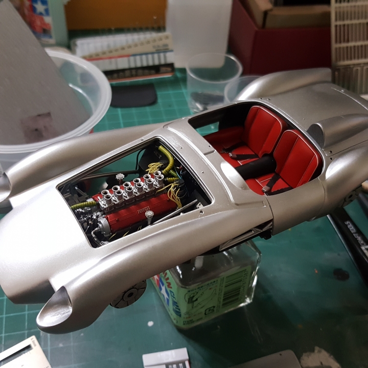 [Hasegawa 1:24] 長谷川  法拉利 250 TR  Hasegawa Ferrari 250 Testa Rossa 製作過程