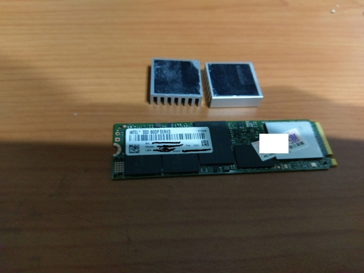 intel 600p 散熱 DIY