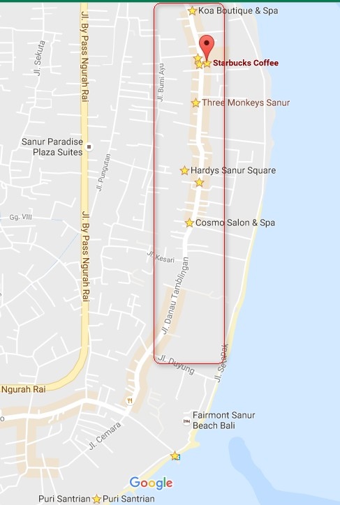 [峇里島自由行]峇里島放鬆秘境-Sanur沙努爾,KOA Boutique &SPA,Sanur 大街逛街, Puri Santrian 下午茶放空一日遊