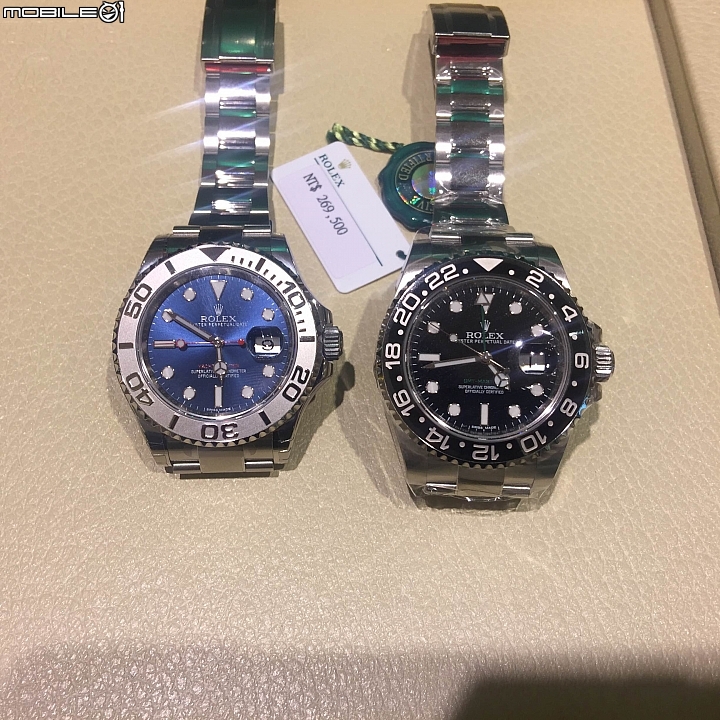 簡陋開箱ROLEX 116622藍面紅針