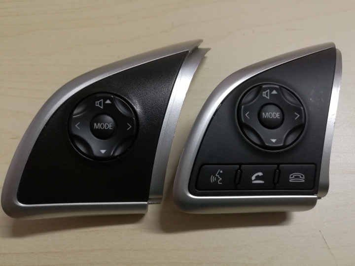 (誤會很大的開箱2016.10.24更新)NEW Outlander方向盤電話接聽鍵！