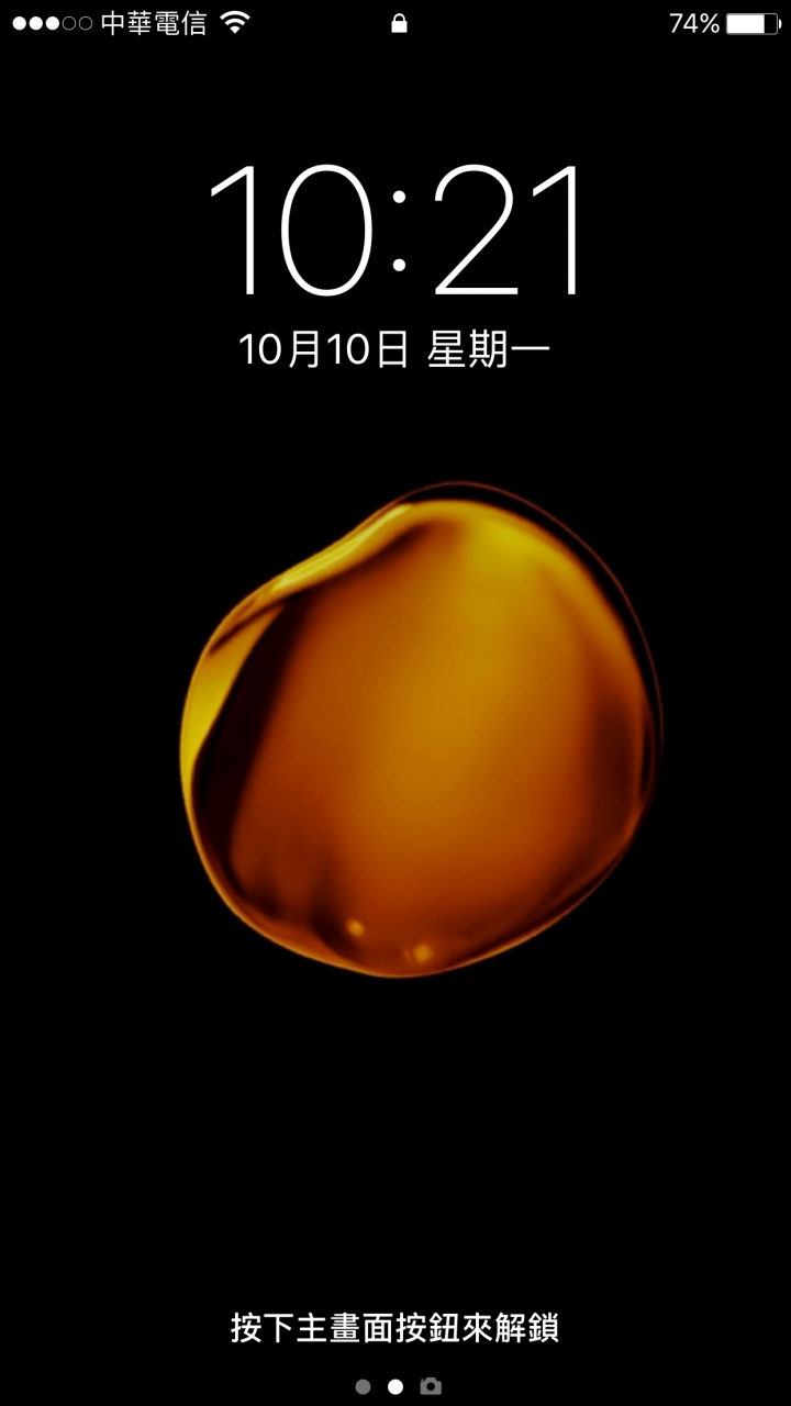 水滴的Live Photo