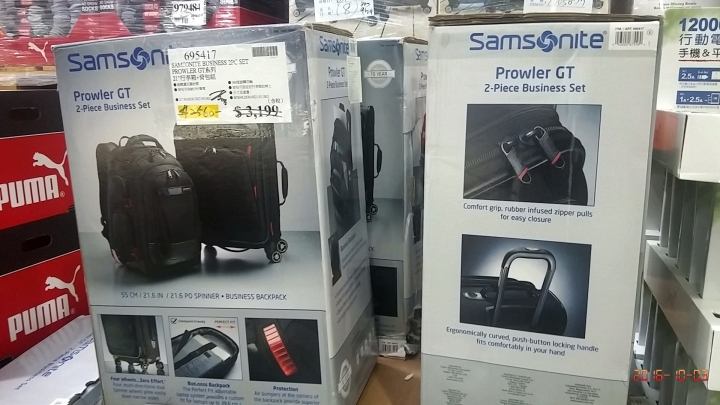 samsonite旅行箱+背包組