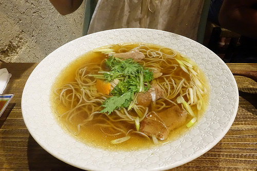 【食記】捷運中山站。二月半そば蕎麥麵