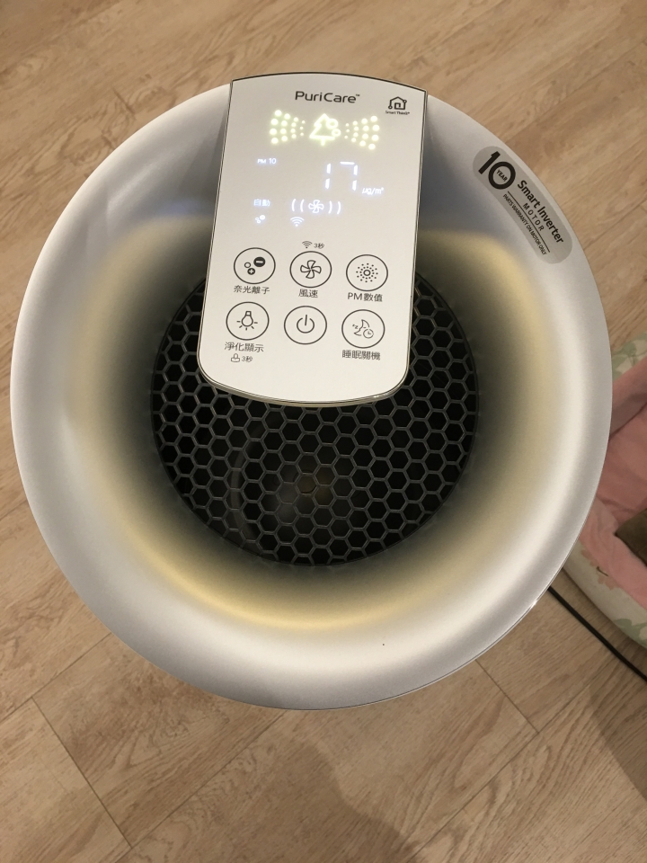LG 空氣清新機 大白WIFI新版本 開箱!