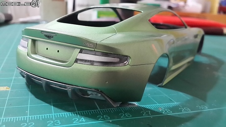 [Tamiya 1:24] 田宮 奧斯頓馬丁 DBS Aston Martin DBS 製作過程
