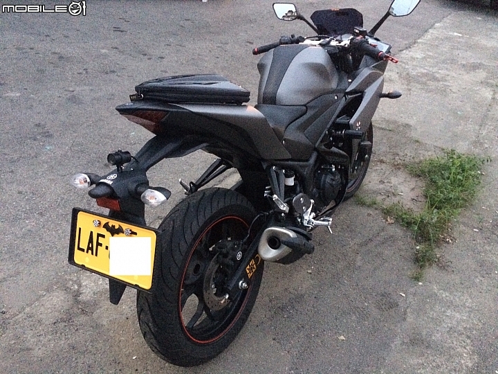 暗黑軍團YAMAHA-R3消光灰之關箱