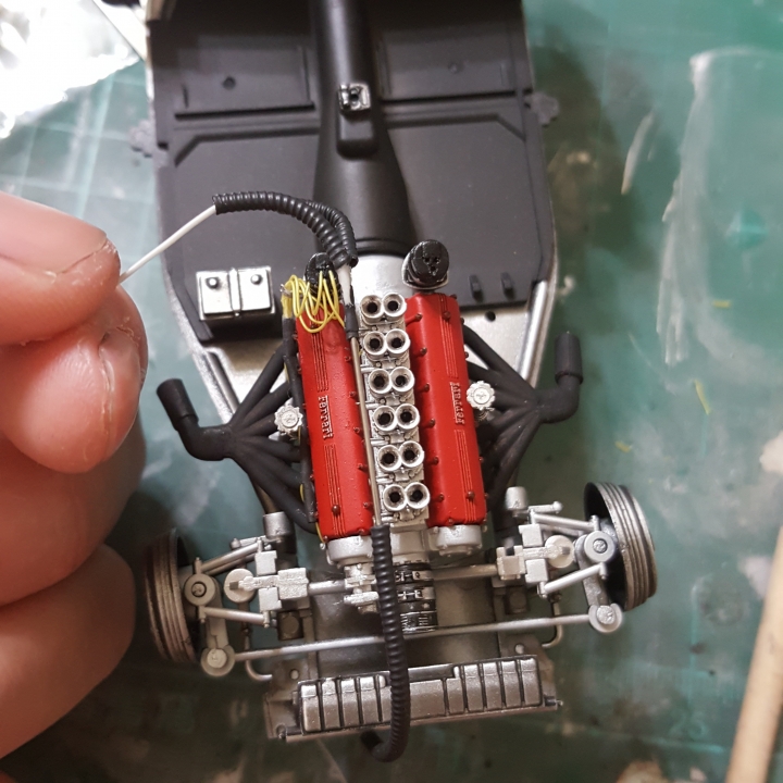 [Hasegawa 1:24] 長谷川  法拉利 250 TR  Hasegawa Ferrari 250 Testa Rossa 製作過程
