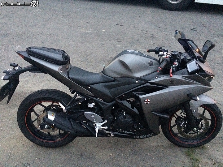 暗黑軍團YAMAHA-R3消光灰之關箱