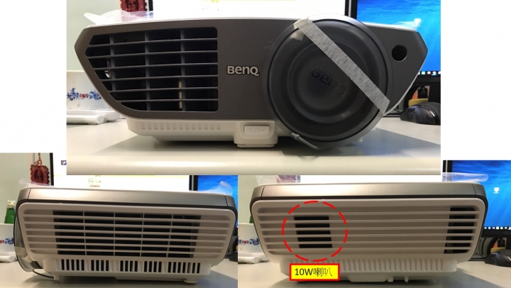 BenQ航空：雙向鏡頭位移導演機 W3000歡迎您登機