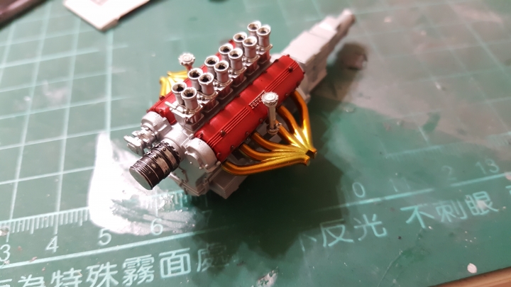 [Hasegawa 1:24] 長谷川  法拉利 250 TR  Hasegawa Ferrari 250 Testa Rossa 製作過程