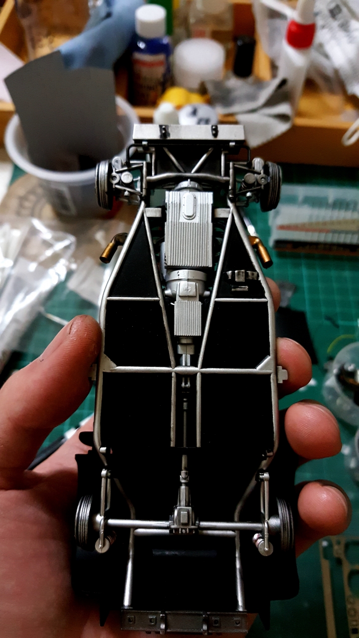 [Hasegawa 1:24] 長谷川  法拉利 250 TR  Hasegawa Ferrari 250 Testa Rossa 製作過程
