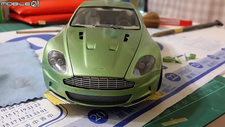 [Tamiya 1:24] 田宮 奧斯頓馬丁 DBS Aston Martin DBS 製作過程