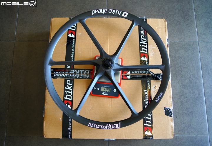 德國製BIKE AHEAD碳纖維碟煞刀輪！1,158g Tubeless / Clincher / open胎