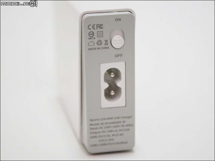 [小開箱] Anidees 安億迪 6埠 12A USB充電器「AI-Charger 6+」