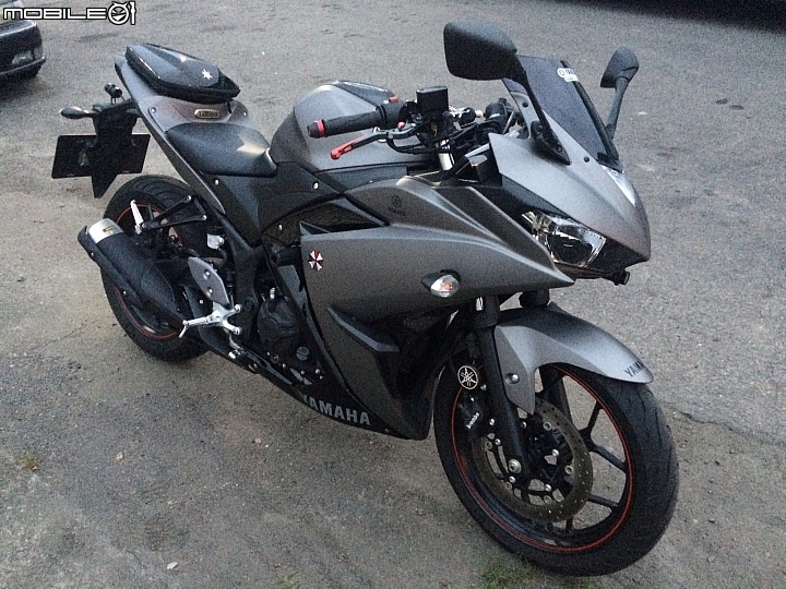 暗黑軍團YAMAHA-R3消光灰之關箱