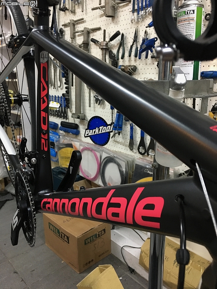 [深情的開箱]Cannondale 2017 CAAD12 WOMEN'S 105-女車(圖多慎入）
