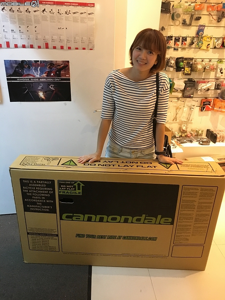 [深情的開箱]Cannondale 2017 CAAD12 WOMEN'S 105-女車(圖多慎入）
