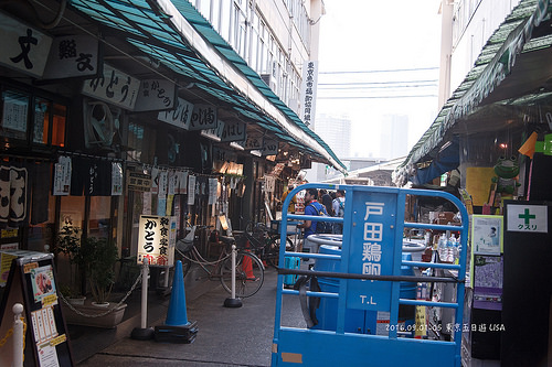 [走跳] 日本東京五日遊 day2 （上）- 築地市場、磯壽司、築地本願寺