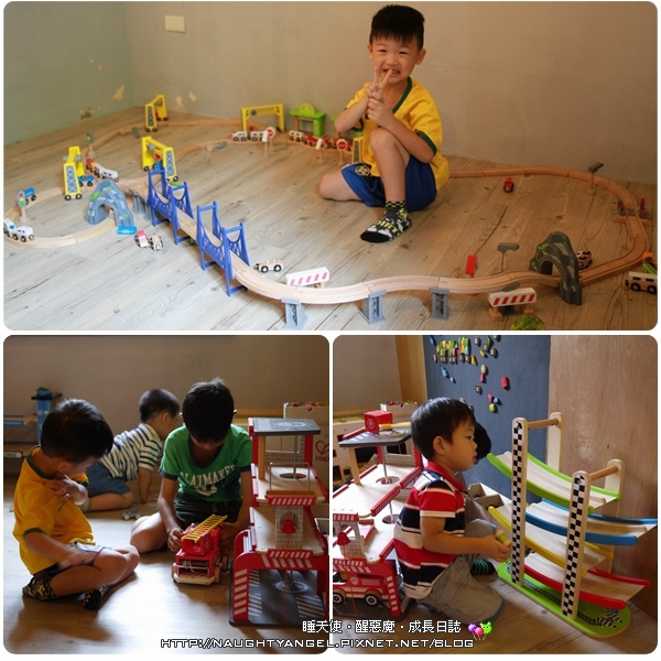 原木打造的親子遊戲空間X木樂地台北大安館★德國Hape原木玩具、家家酒廚房、超市、滑梯玩沙、娃娃屋、軌道車車★