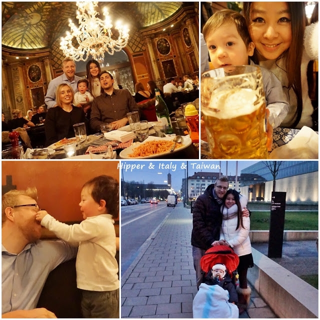 2015/16 慕尼黑跨年 之 我兒在皇家啤酒屋大出風頭～