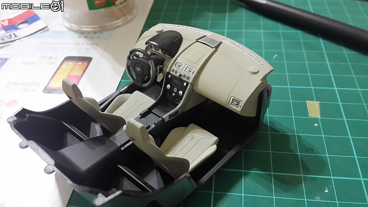 [Tamiya 1:24] 田宮 奧斯頓馬丁 DBS Aston Martin DBS 製作過程