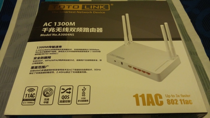 淘寶1千5的ac分享器(usb3)當NAS實測上35MB/s totolink a3004ns
