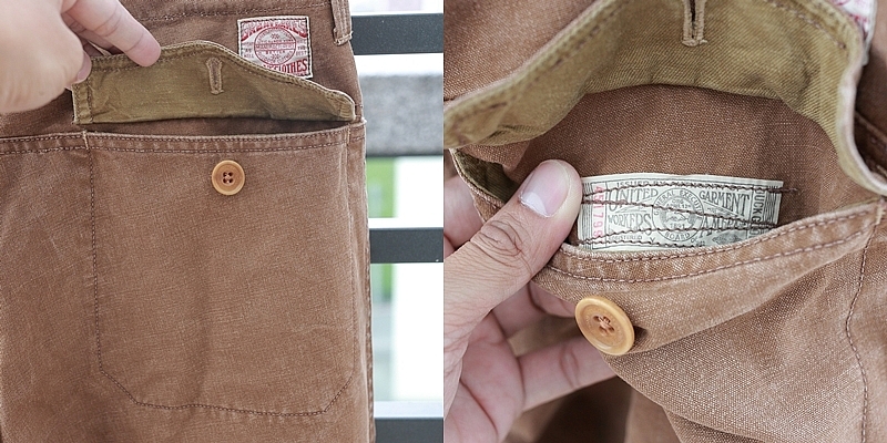 [三分之一] Freewheelers "Burnham" trouser