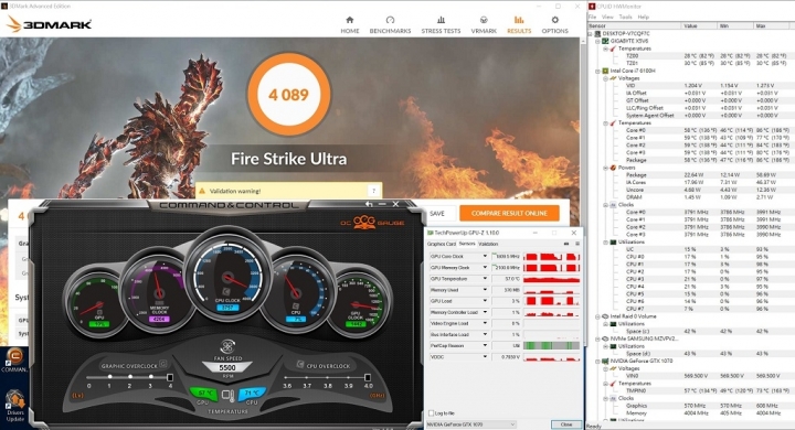 AORUS X5 V6 RAID0測試與遊戲溫度分享