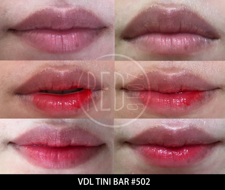 【開箱】韓國VDL 貝殼光妝前乳+超美的VDL x PANTONE聯名腮紅+TINI bar唇露＃502