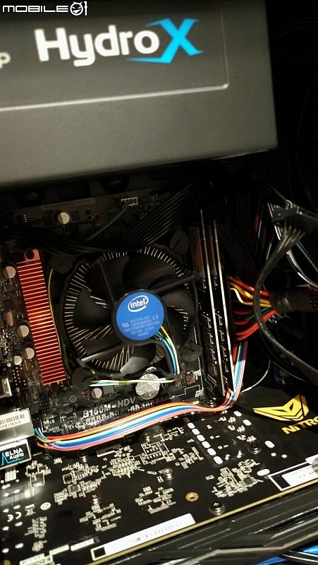 Fulid Motion 預備機 ASRock B150M-HDV 藍寶 RX460 組裝開箱