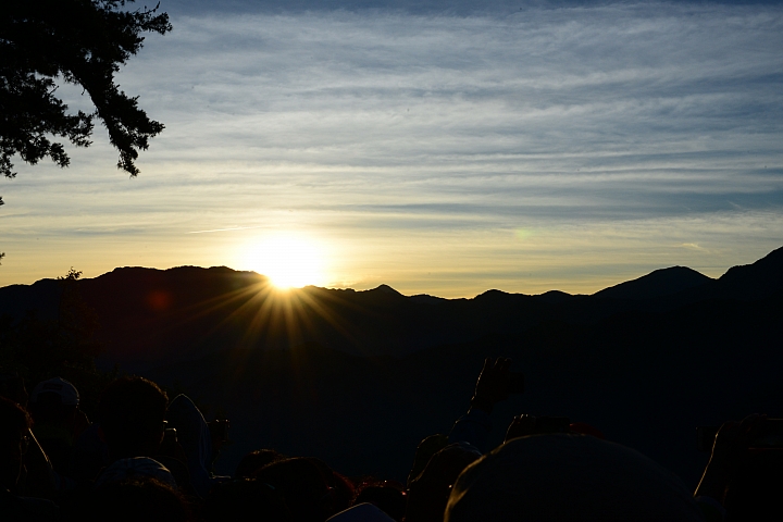 Nikon P900陽光燦爛(以阿里山日出為主題，並請教5種鳥名，謝謝！)