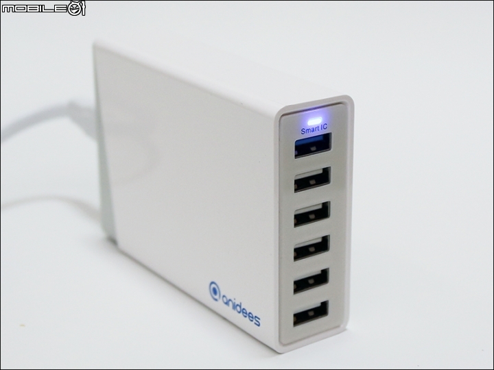 [小開箱] Anidees 安億迪 6埠 12A USB充電器「AI-Charger 6+」